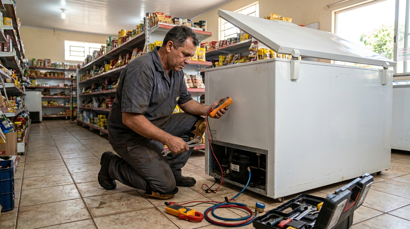 Manutenção em Motor Ventilador em Montes Claros‑MG